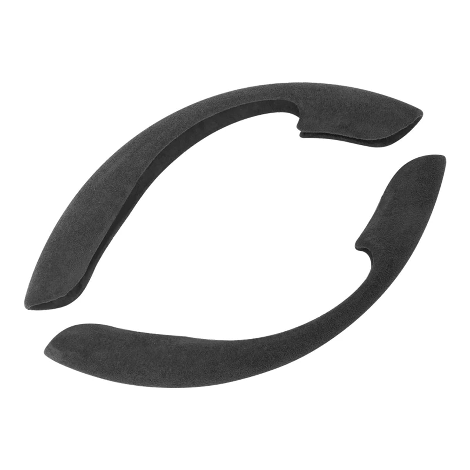 Lenkradschutz Autozubehör Für Cadillac Für Escalade Für Cts Für ATS Für SRX Für STS Für XT5 Für XT6 Schwarze Wildleder-Lenkradabdeckung(Black) von BeiZhengbhD