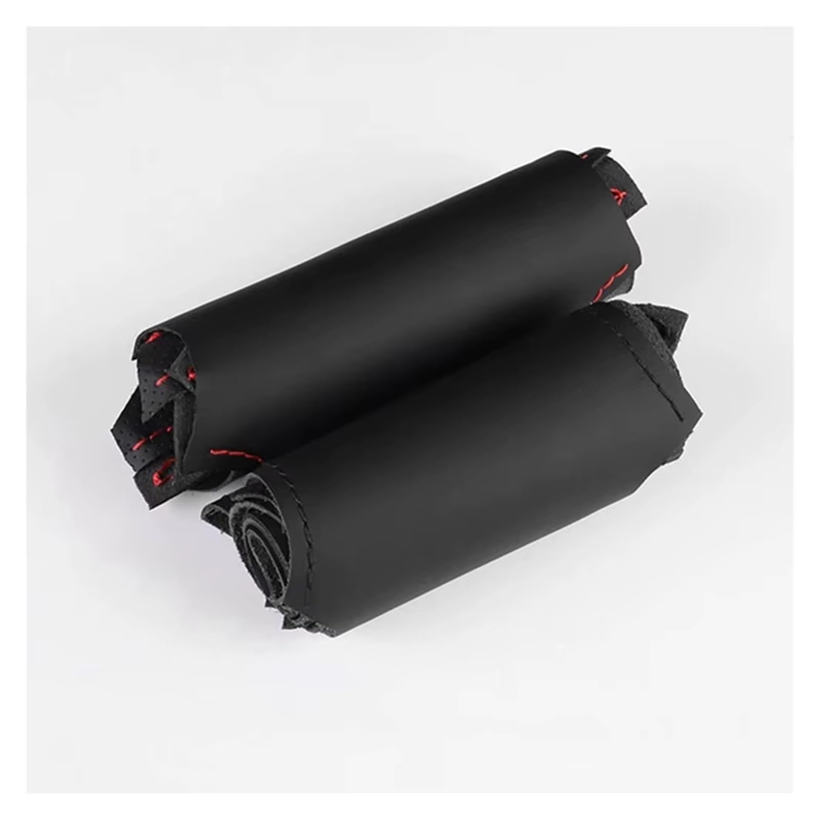 Lenkradschutz Autozubehör Für E46 Für E39 330i 540i 525i 530i 330Ci Für M3 2001 2002 2003 Handgenähte Mikrofaser-Leder-Autolenkradabdeckung(Red Thread) von BeiZhengbhD