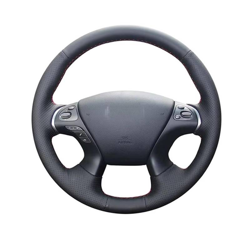 Lenkradschutz Autozubehör Für Infiniti Für JX35 Für M35 Für M25 Für M56 Für Q70 Für QX60 Handgenähte Autolenkradabdeckung(Classic TCGL) von BeiZhengbhD