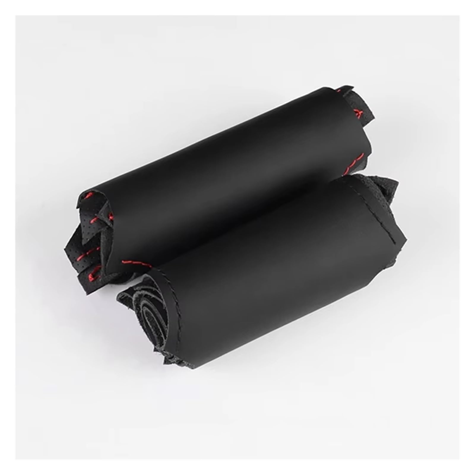 Lenkradschutz Autozubehör Für Kia Für Sportage Für 3. 2011-2014 Für Kia Für Ceed 2010 Handgenähte Autolenkradbezüge Aus Leder(Black Thread) von BeiZhengbhD