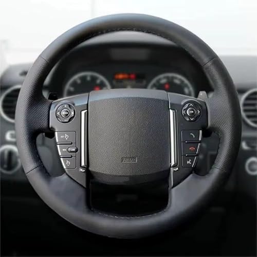 Lenkradschutz Autozubehör Für Land Für Rover Für Discoverer 3 4 Für Freelander 2 Für Range Für Rover Für Sport Zöpfe Am Autolenkrad Schwarze Lederabdeckung Lenkradschutz Autozubehör Für Land Für Rover Für Discoverer 3 4 Für Freelander 2 Für Range Für Rover Für Sport Zöpfe Am Autolenkrad Schwarze Lederabdeckung von BeiZhengbhD