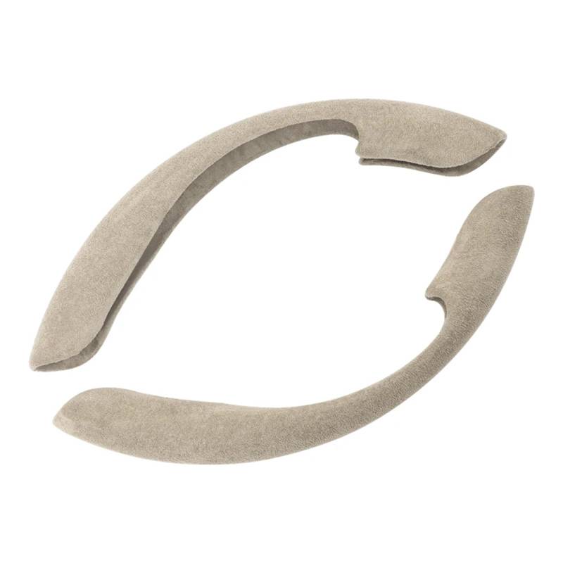 Lenkradschutz Autozubehör Für Opel Für Insignia Für Astra Für Antara Für Meriva Für Zafira HG Für Corsa Wildleder-Lenkradabdeckung(Beige) von BeiZhengbhD