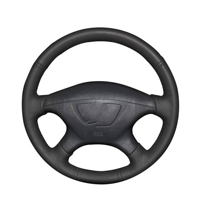Lenkradschutz Autozubehör Für Pajero Für Sport 2004 Handgenähte Auto-Lenkgeflecht-Radabdeckung Auto-Innenraum(Classic Yeal) von BeiZhengbhD