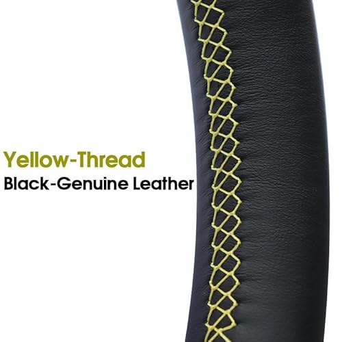Lenkradschutz Autozubehör Für Toyota Für Prius 2009 2010 2011 2012 2013 2014 2015 Für Aqua 2014 2015 Auto-Lenkgeflecht-Radabdeckung(Classic YEGL) von BeiZhengbhD