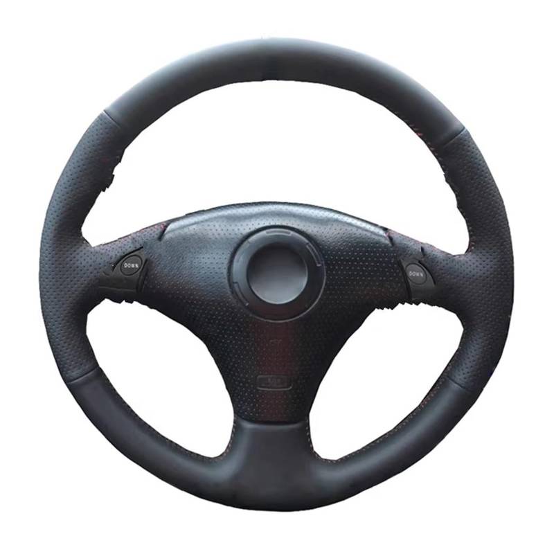 Lenkradschutz Autozubehör Handgenähte Auto-Lenkradabdeckung Mit Ausbuchtung Und Multifunktionstasten Für Toyota Für RAV4 1998 1999 2000 2001 2002 2003(Style 2) von BeiZhengbhD