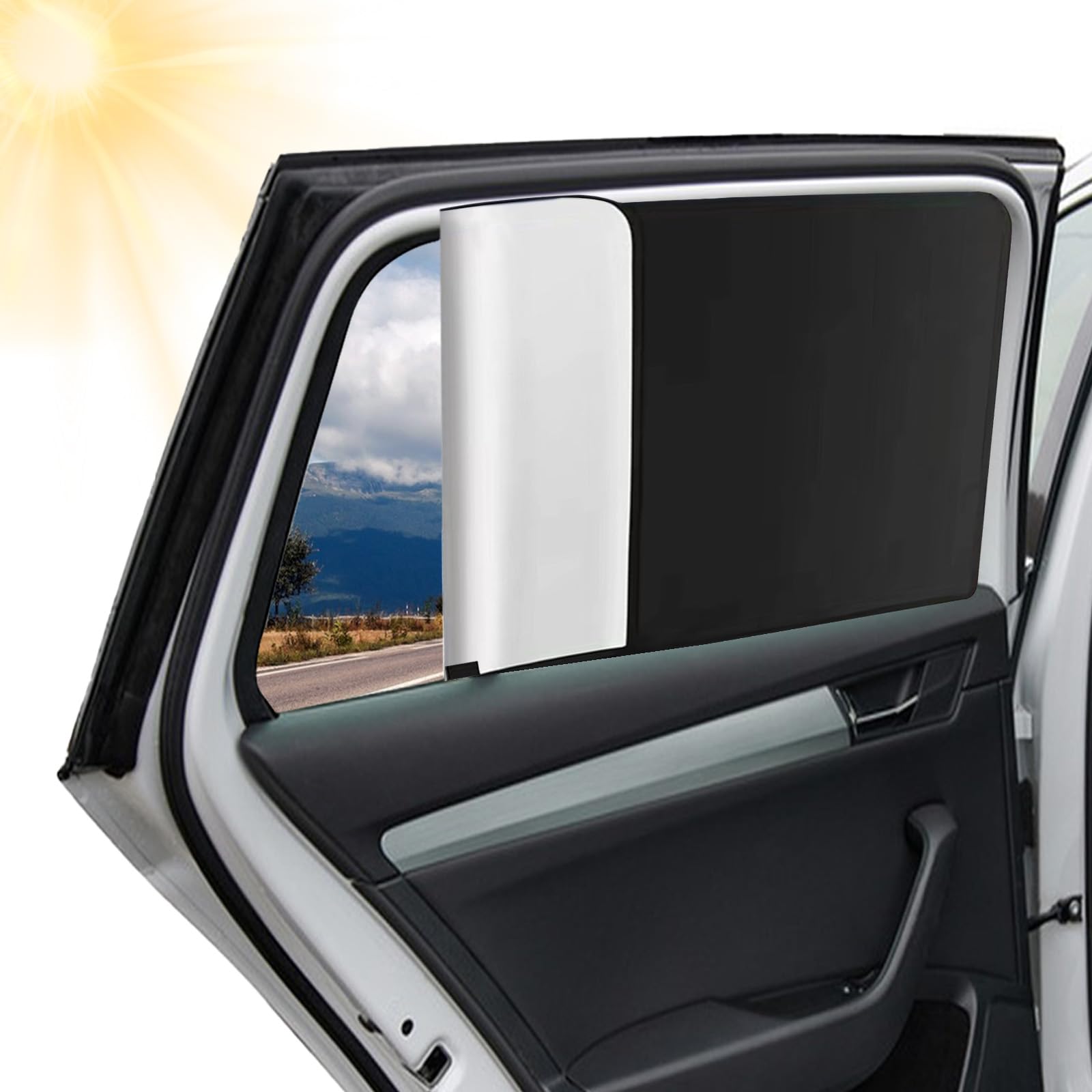 Beibeijia 2 Stück Sonnenschutz Auto Baby, Sonnenschutz Auto Seitenscheibe mit UV Schutz, Magnetisch Auto Vorhang, Car Shades, für Schützt Kinder, Erwachsene und Haustiere Auto Verdunkelung Fenster Beibeijia 2 Stück Sonnenschutz Auto Baby, Sonnenschutz Auto Seitenscheibe mit UV Schutz, Magnetisch Auto Vorhang, Car Shades, für Schützt Kinder, Erwachsene und Haustiere Auto Verdunkelung Fenster von Beibeijia