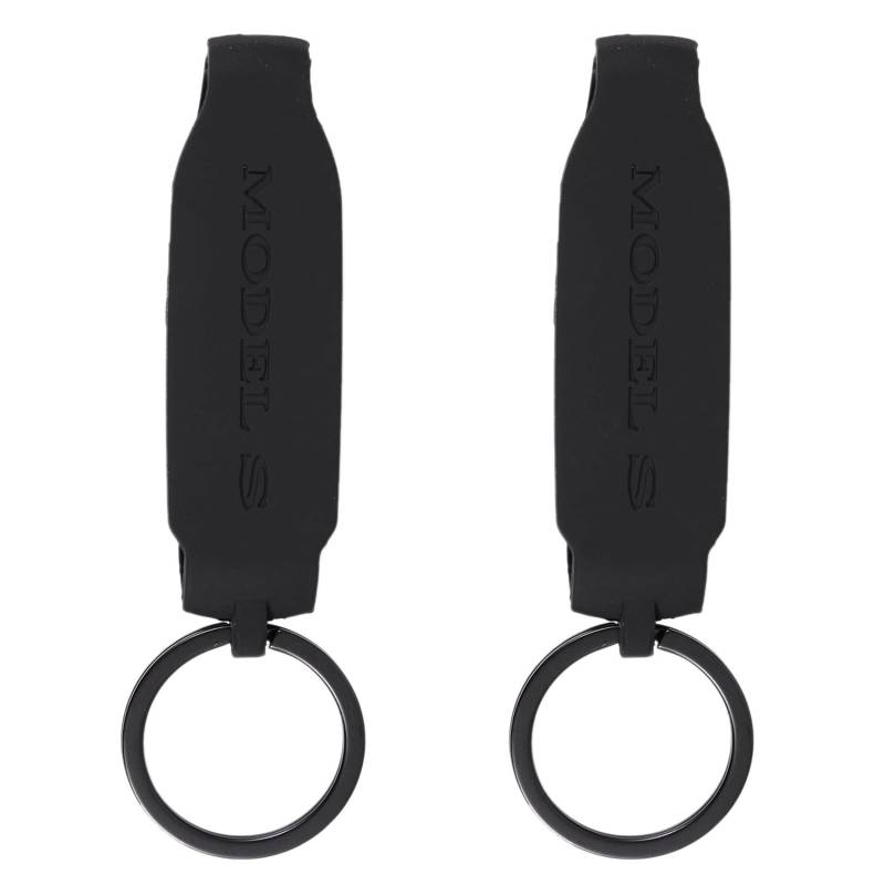 Beifenl 2X Key Fob Cover for Model S, Silicone Car Key Cover Shell Protector Case Holder for S Accessories (Model S) von Beifenl