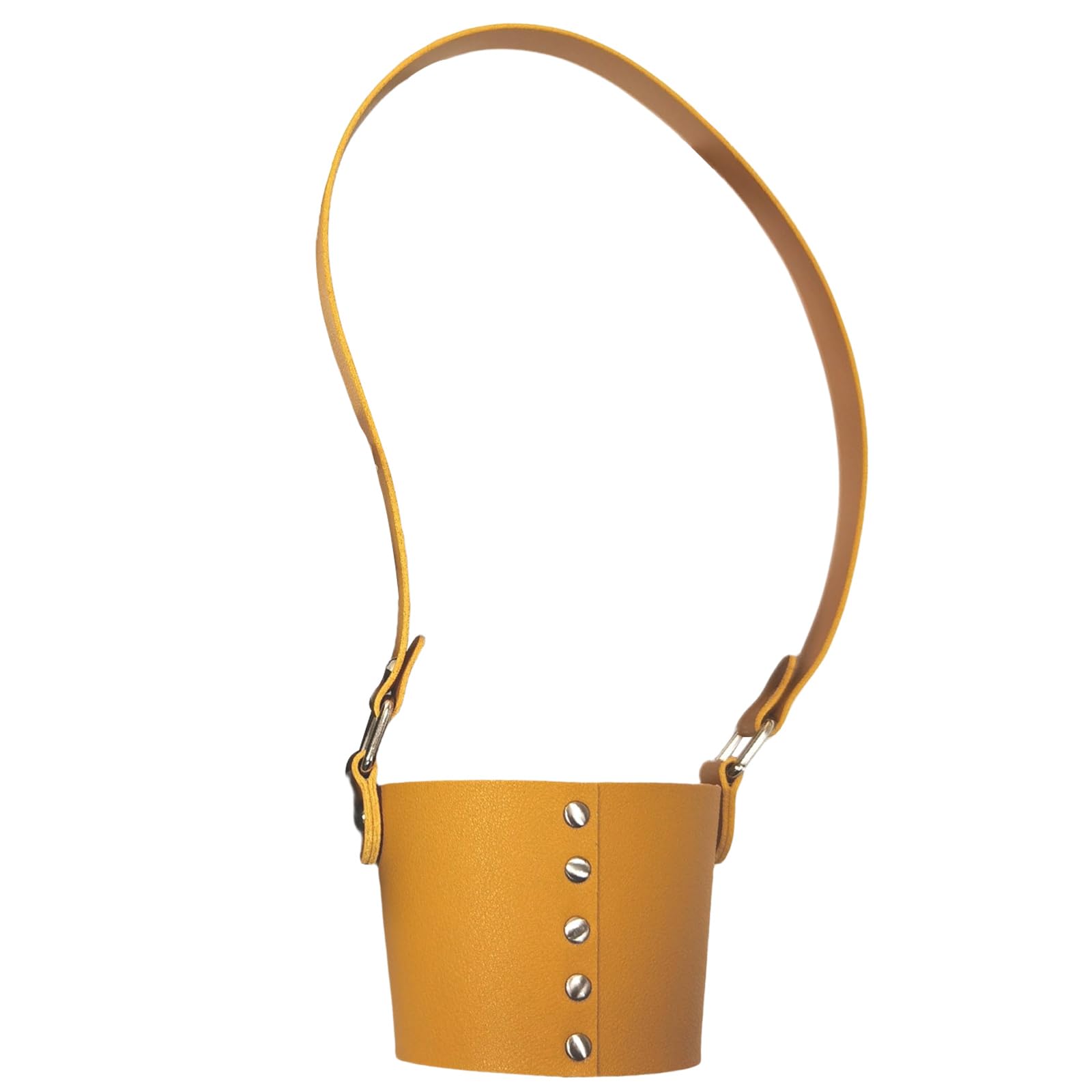 Beimus Leder-Handbecherhülle, tragbar, Getränkehalter, Kaffeehalter mit Griff, einfach Beimus Leder-Handbecherhülle, tragbar, Getränkehalter, Kaffeehalter mit Griff, einfach von Beimus