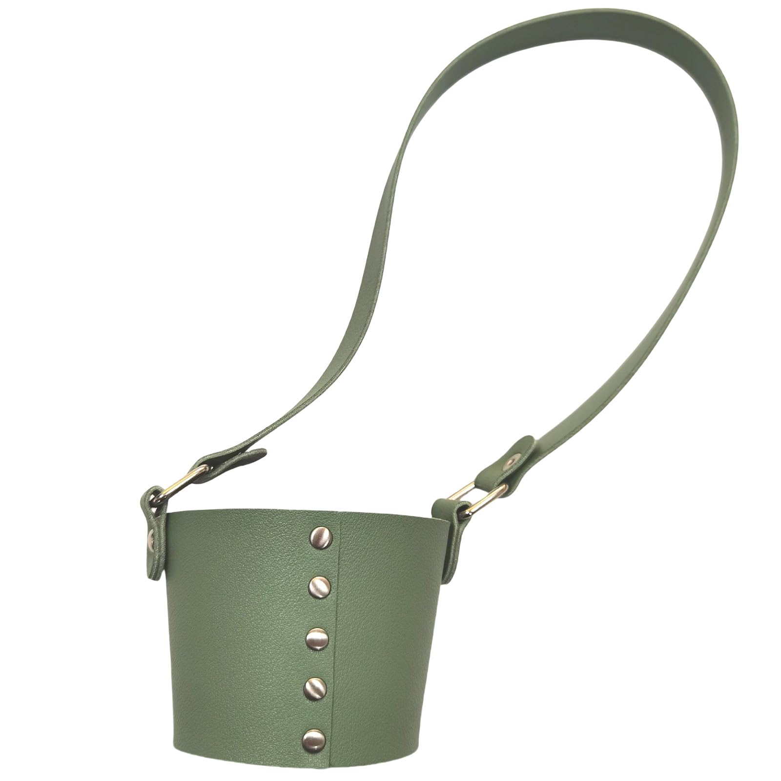 Beimus Leder-Handbecherhülle, tragbar, Getränkehalter, Kaffeehalter mit Griff, einfach Beimus Leder-Handbecherhülle, tragbar, Getränkehalter, Kaffeehalter mit Griff, einfach von Beimus