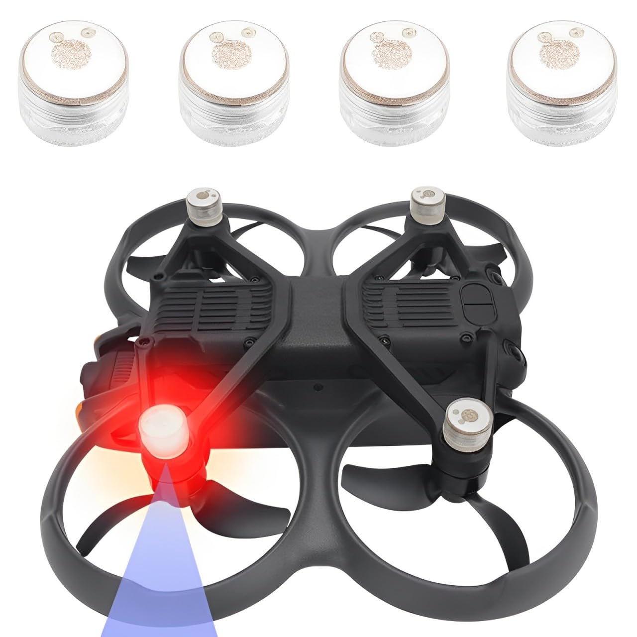 BeisDirect 4 x Nacht-Fliegsignal-Drohnen-Stroboskoplicht, LED-Blitzlichter für DJI Avata 2 Drohnen-Zubehör BeisDirect 4 x Nacht-Fliegsignal-Drohnen-Stroboskoplicht, LED-Blitzlichter für DJI Avata 2 Drohnen-Zubehör von BeisDirect