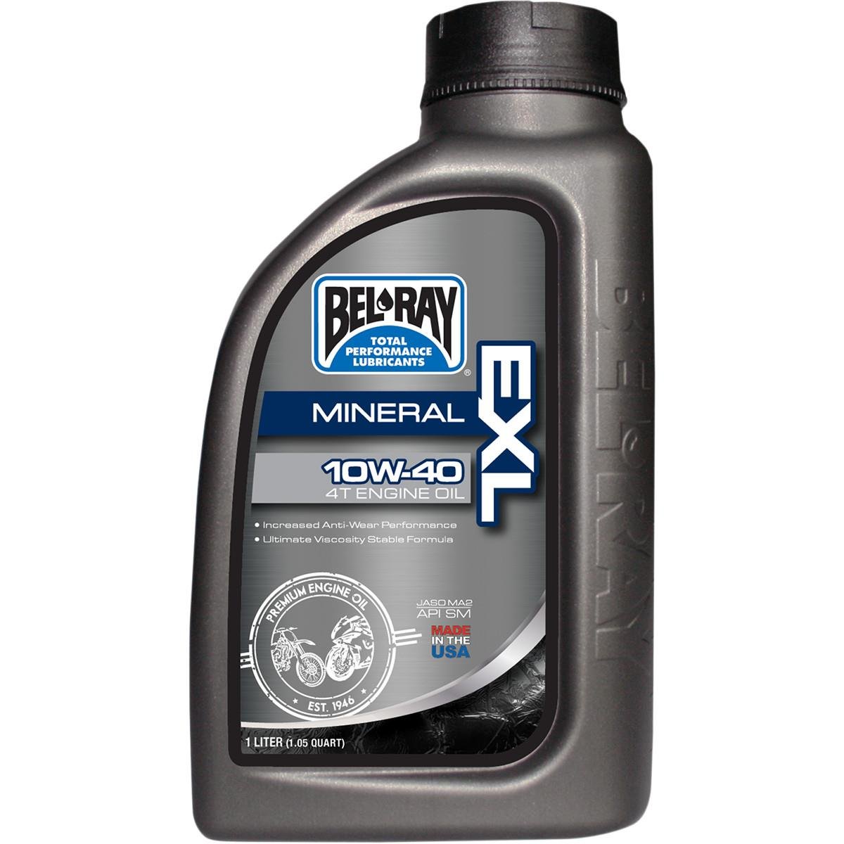 Bel-Ray EXL 10W-40 Motoröl 4 Liter Bel-Ray EXL 10W-40 Motoröl 4 Liter von Bel-Ray
