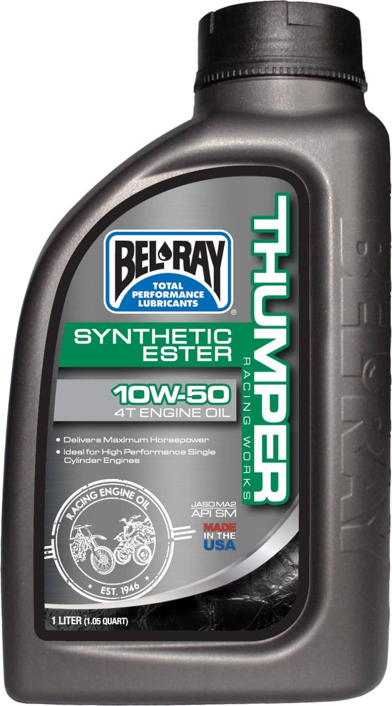 Bel-Ray Works Thumper Racing 10W-60 Motoröl 1 Liter von Bel-Ray