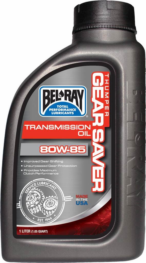 Flasche Öl Getriebe 1L Bel-Ray Thumper Gear Saver 80W-85 von Bel-Ray