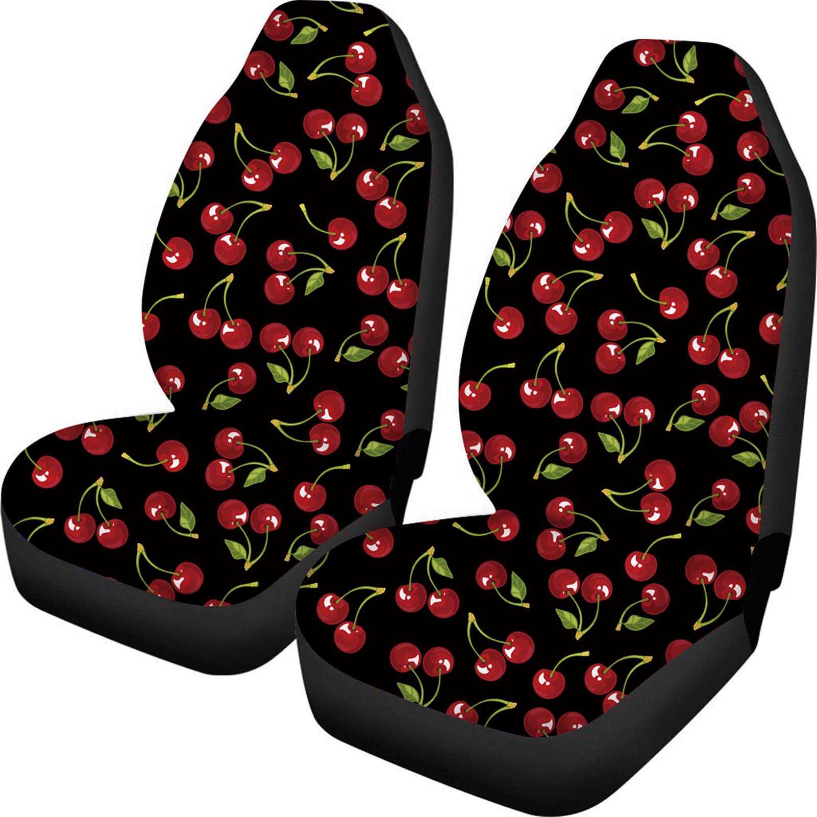 Belidome Cherry Autositzbezüge für Damen und Herren, Stretch, Universal von Belidome