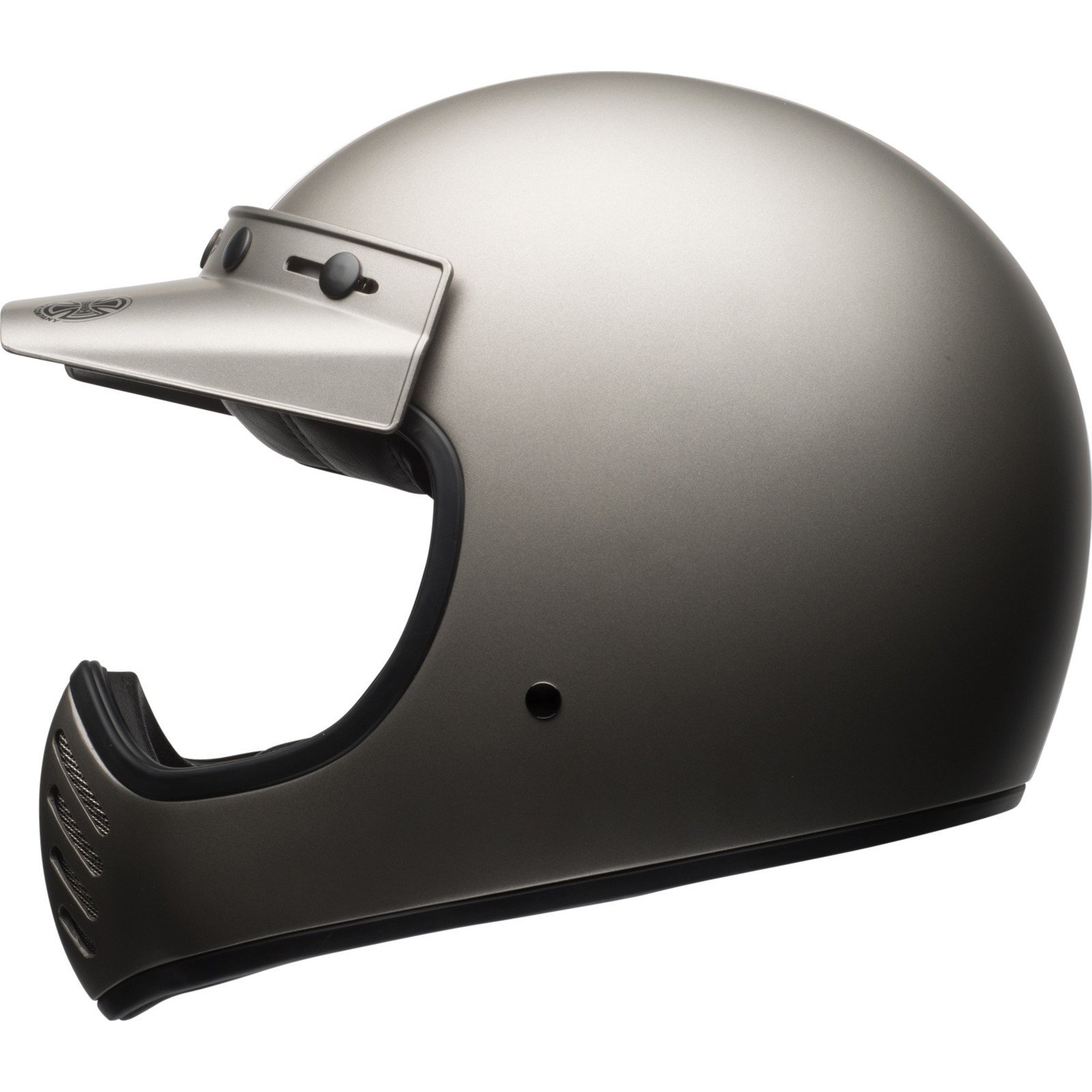 Bell Helmets Herren BH 7081039 Bell Cruiser 2017 Moto 3 Helm für Erwachsene (Independent Matte Titanium) Größe XS von BELL