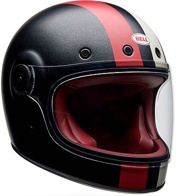 Bell Bullit GT Command, Integralhelm - Matt Schwarz/Rot/Weiß - XL von Bell