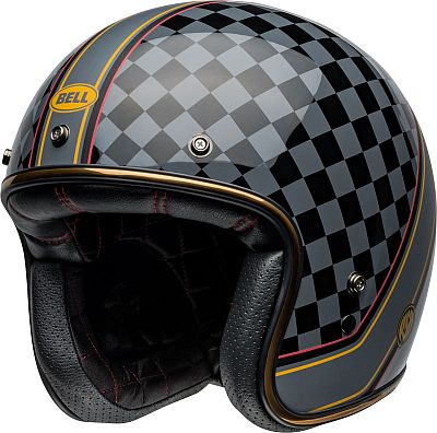 Bell Custom 500 RSD, Jethelm - Grau/Schwarz - XL von Bell