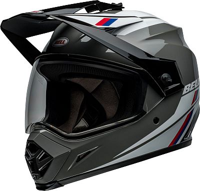 Bell MX-9 Adventure MIPS Alpine, Endurohelm - Dunkelgrau/Schwarz - S von Bell