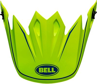 Bell MX-9 MIPS Zone, Helmschirm - Neon-Gelb/Blau von Bell