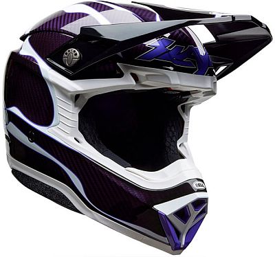 Bell Moto-10 Spherical MIPS Slayco 25, Motocrosshelm - Lila/Weiß - L von Bell