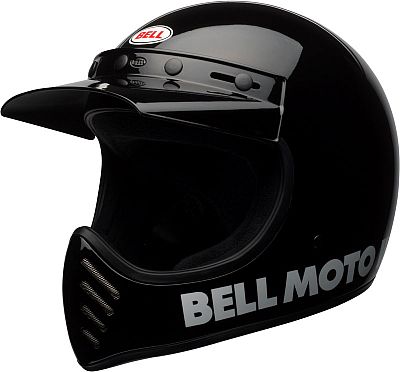 Bell Moto-3 Classic, Motocrosshelm - Schwarz/Weiß - L Bell Moto-3 Classic, Motocrosshelm - Schwarz/Weiß - L von Bell