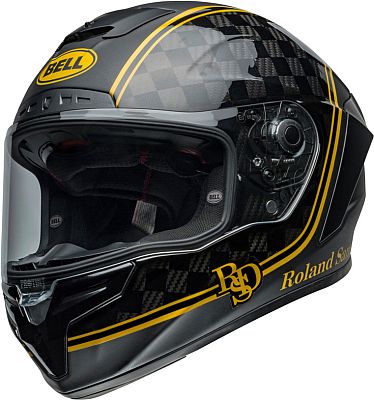 Bell Race Star DLX Flex RSD Player, Integralhelm - Matt-Schwarz/Schwarz/Gold - L von Bell