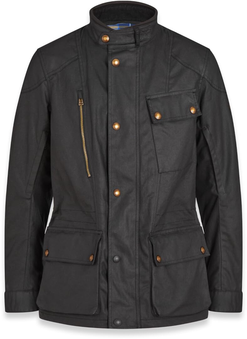 Belstaff Waymaster Motorrad Textiljacke, schwarz, XL von Belstaff