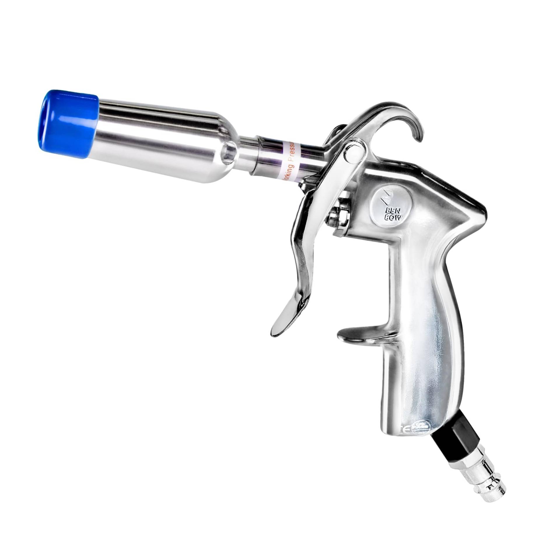 BenBow Ausblaspistole Classic mit Venturi-Düse und Schutzkappe - Druckluft Pistole für schnelles Trocknen und Ausblasen - Air Blow Gun mit Aluminiumgehäuse, inklusive Adapter BenBow Ausblaspistole Classic mit Venturi-Düse und Schutzkappe - Druckluft Pistole für schnelles Trocknen und Ausblasen - Air Blow Gun mit Aluminiumgehäuse, inklusive Adapter von BenBow