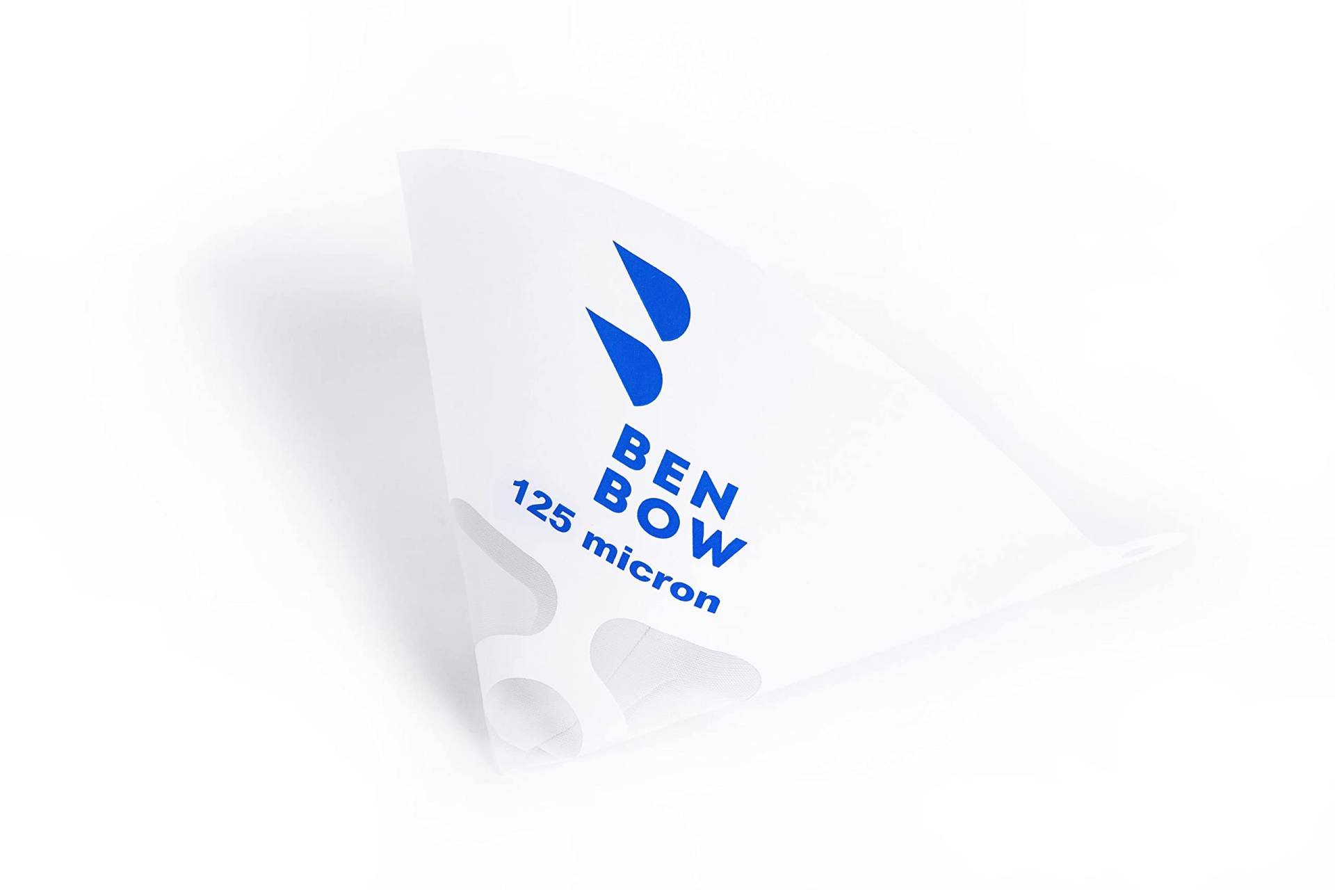 BenBow Lacksieb 125µ x 50 Stück - Einweg-Papierfilter mit Nylongewebe - zum Filtern von Lacken und Farben vor Verunreinigungen von BenBow