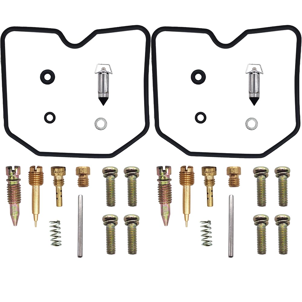 BenTsD Kompatibel mit 2er-Pack Vergaser-Reparatursätzen für Triumph Bonneville T100 2001-2008, Vergaser-Umbausatz BenTsD Kompatibel mit 2er-Pack Vergaser-Reparatursätzen für Triumph Bonneville T100 2001-2008, Vergaser-Umbausatz von BenTsD