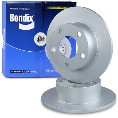 Bendix 2x Bremsscheibe voll hinten für Audi, Skoda, VW Bendix 2x Bremsscheibe voll hinten für Audi, Skoda, VW von Bendix