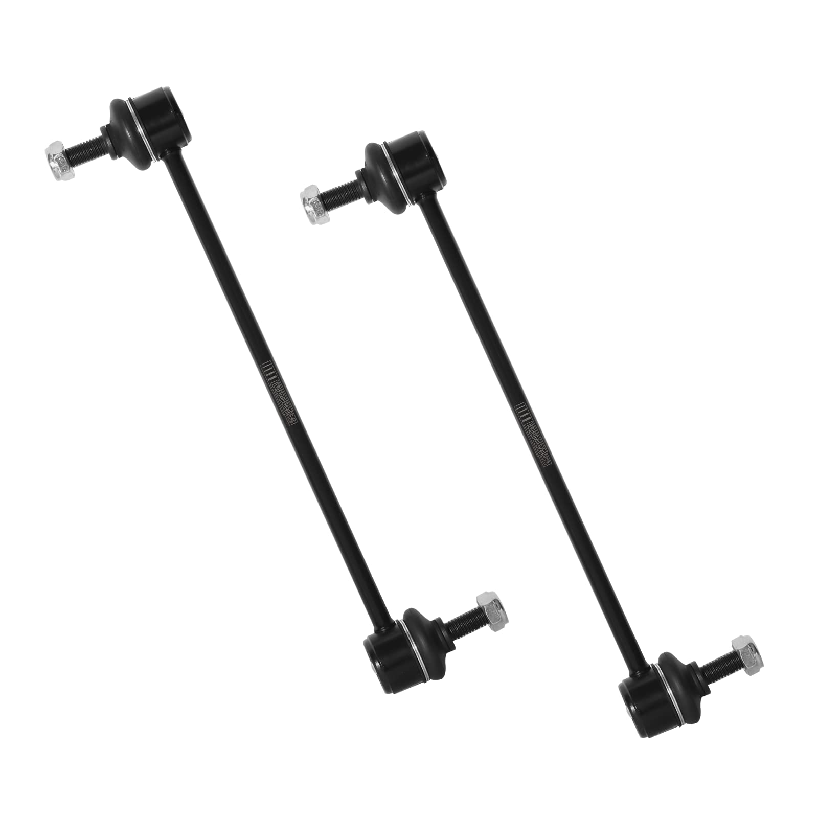 Beneges 2er Pack Koppelstange Stabilisator Vorne Links Rechts Kompatibel mit VW Polo Fließheck, Fabia Fließheck, Audi A1 (8X), Fabia II (54), 6Q0411315A, 6R0411315A von Beneges