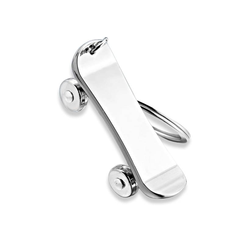 Benust Skateboard Auto Schlüsselanhänger, Kreativer Sport Style Schlüssel Anhänger, Metall Schlüsselanhänger geschenk für Auto Motorrad Fahrrad von Benust