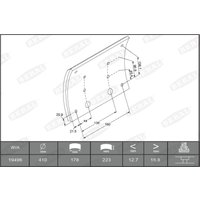 Bremsbackensatz BERAL KBL19496.9-1575 Bremsbackensatz BERAL KBL19496.9-1575 von Beral