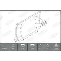 Bremsbackensatz BERAL KBL19515.2-1541 Bremsbackensatz BERAL KBL19515.2-1541 von Beral