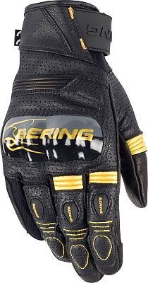 Bering Axel, Handschuhe perforiert - Schwarz/Gold - 10 von Bering