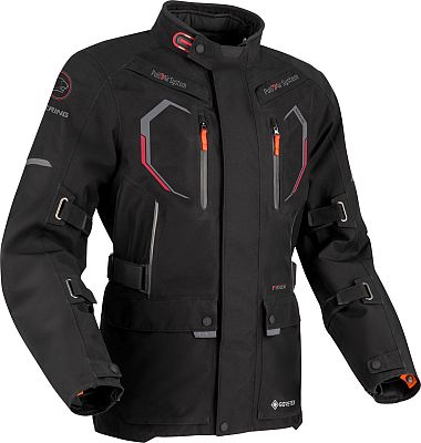 Bering Hurricane GTX, Textiljacke Gore-Tex - Schwarz/Grau - M von Bering