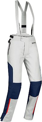 Bering Siberia, Textilhose wasserdicht Damen - Hellgrau/Blau/Rot - T0 von Bering