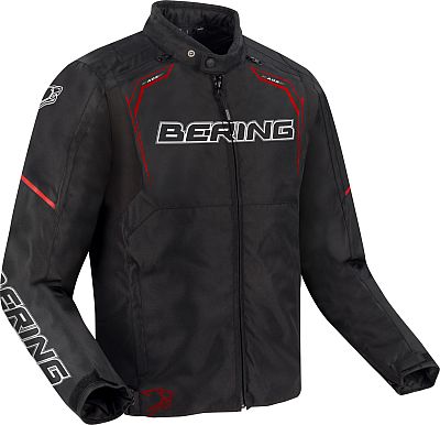 Bering Sweek, Textiljacke wasserdicht - Schwarz/Weiß/Rot - XXL von Bering