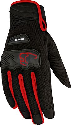 Bering York, Handschuhe - Schwarz/Rot - T10 von Bering