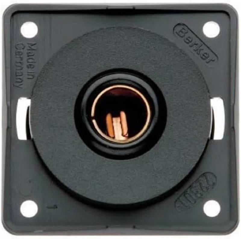 Berker Powersteckdose 12 V für Normstecker Integro anthrazit matt von Hager