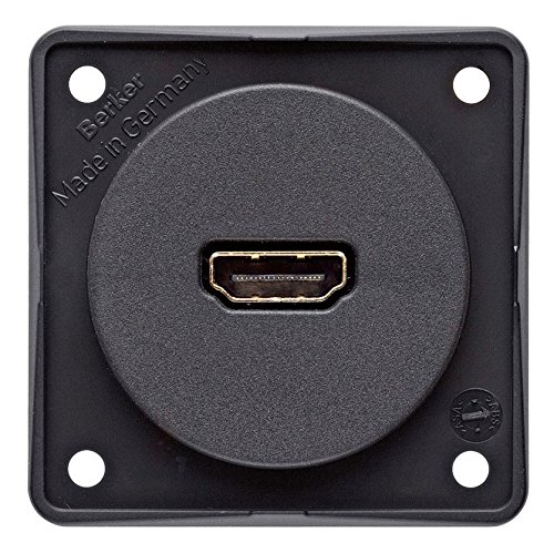 Berker HDMI-Steckdose Integro anthrazit matt SB von Berker