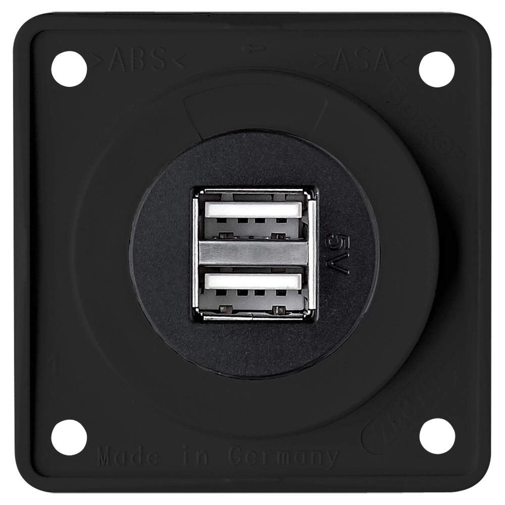 Berker Integro Doppel-USB Ladesteckdose lose Berker Integro Doppel-USB Ladesteckdose lose von Berker