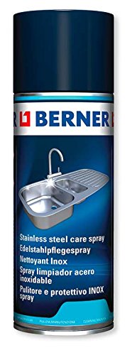 Berner 160366 Edelstahlpflegespray, 400 mL von Berner