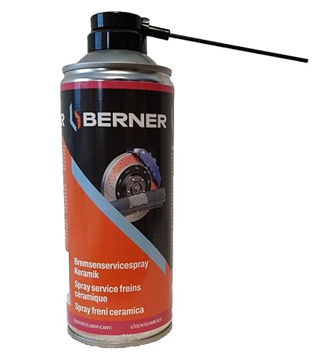 Berner Bremsenservicespray 400ml Keramikspray Schmierstoff für ABS, ASR und ESB Systeme von Berner