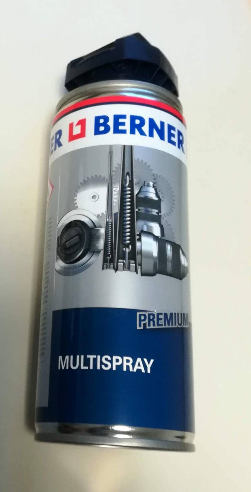 Berner Multispray Rostlöser Kontaktspray Korrosionsschutz und Metallpflegemittel von Berner