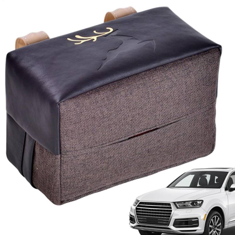 Berriphonia Stoffhalterung für das Auto – Auto-Sonnenbesucher, Handtuchhalter aus Papier für automatische Sitzlehne | Visor-Organizer von Berriphonia