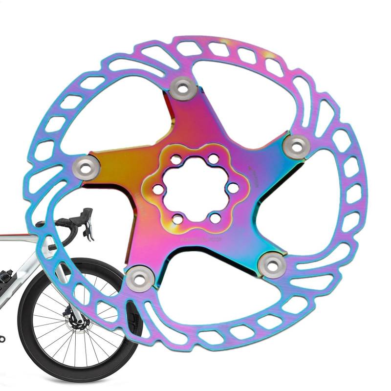 Fahrrad Scheibenbremsrotor | Leichtgewichtiger Bremsrotor für reibungslose Bremskraft | Erhältlich in 160 mm 180 mm 203 mm, passend für Mountainbikes, Fahrräder von Berriphonia