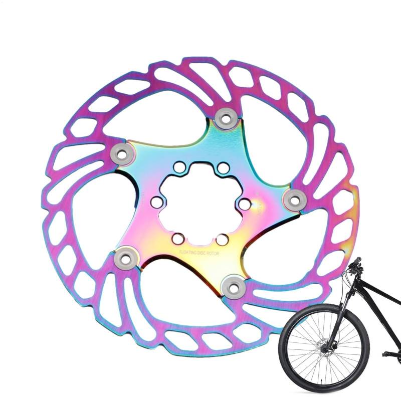 Fahrrad Scheibenbremsrotor | Leichtgewichtiger Bremsrotor für reibungslose Bremskraft | Erhältlich in 160 mm 180 mm 203 mm, passend für Mountainbikes, Fahrräder von Berriphonia