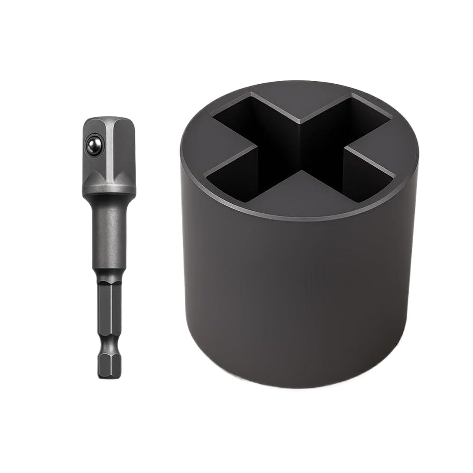 Trailer Jack Drill Adapter - Jack Und Drill, Anhänger Jack Drilladapter | Hochleistungsstahl-Ansatzwerkzeug, RV-Levelstabilisator Für LKW-Boots-Garage-Heimreise-Setup Und Lange Reise Trailer Jack Drill Adapter - Jack Und Drill, Anhänger Jack Drilladapter | Hochleistungsstahl-Ansatzwerkzeug, RV-Levelstabilisator Für LKW-Boots-Garage-Heimreise-Setup Und Lange Reise von Berriphonia